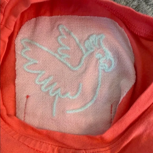 Vibrant Kids' Coral and Ombre Tees - Picture 6 of 6